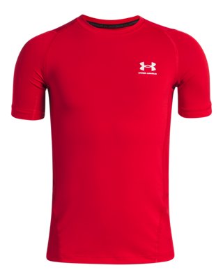 Compression Shorts Red Under Armour Cold Gear Youth Under Armour
