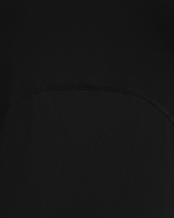 Tee-shirt à manches longues HeatGear® Armour pour garçon, Black, pdpMainDesktop image number 1
