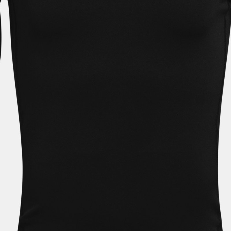 Under Armour Tee-shirt à manches longues HeatGear® Armour pour garçon Noir / Blanc YXS (122 - 127 cm)