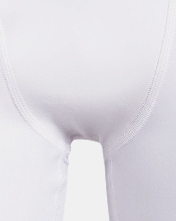 Boys' HeatGear® Armour Shorts, White, pdpMainDesktop image number 0