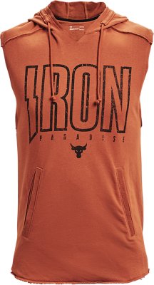 ua project rock sleeveless hoodie