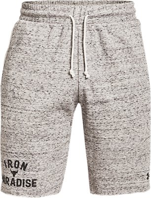 Men's Project Rock Terry Iron Shorts image number 5