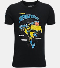 Jungen Curry Super Steph T-Shirt
