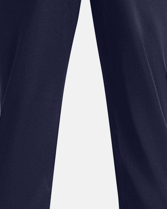 Boys' UA Matchplay Pants in Blue image number 1