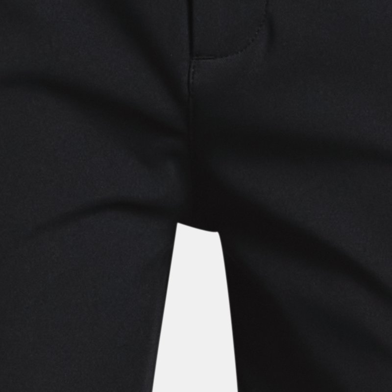 Boys' Under Armour Golf Shorts Black / Mod Gray / Halo Gray YSM (50 - 54 in)