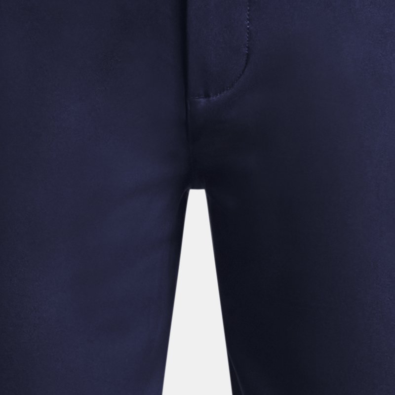 Boys' Under Armour Golf Shorts Midnight Navy / Halo Gray YSM (127 - 137 cm)
