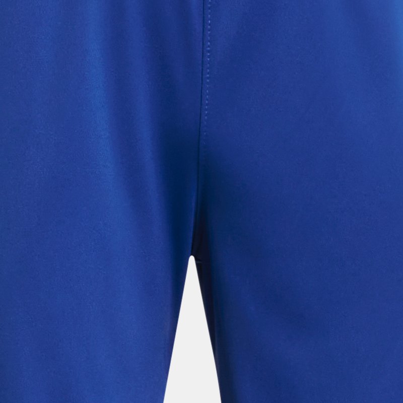 Boys' Under Armour Stunt 3.0 Shorts Tech Blue / Morph Green / Black YLG (149 - 160 cm)