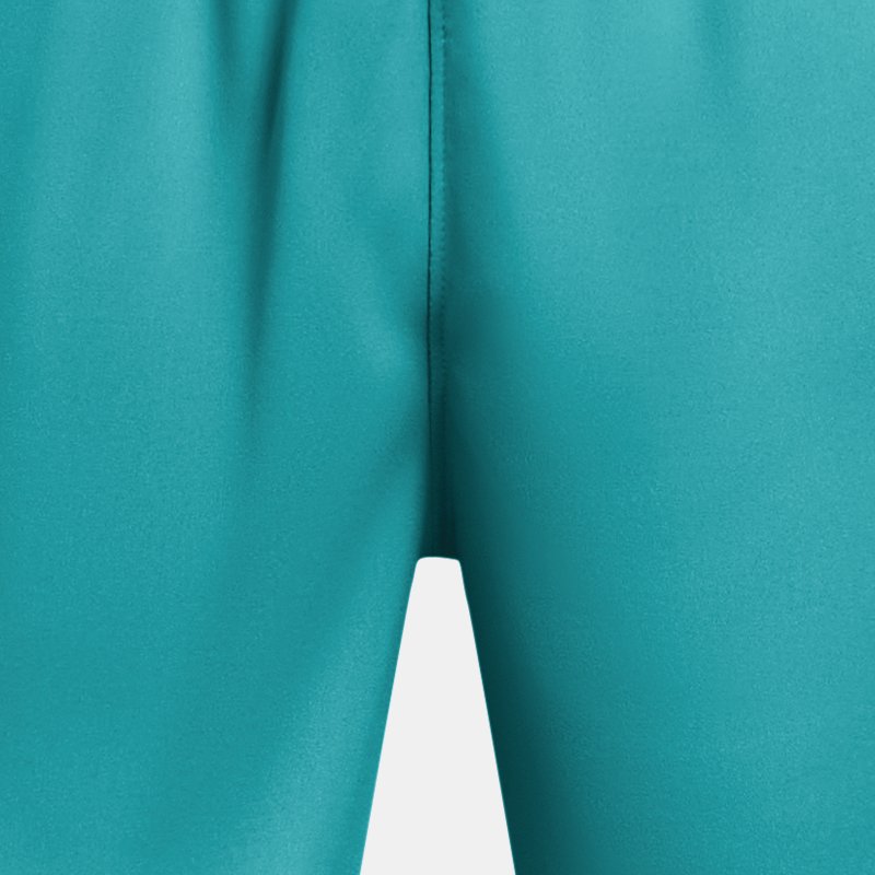 Boys'  Under Armour  Stunt 3.0 Shorts Circuit Teal / Hydro Teal / High Vis Yellow YXS (48 - 50 in)