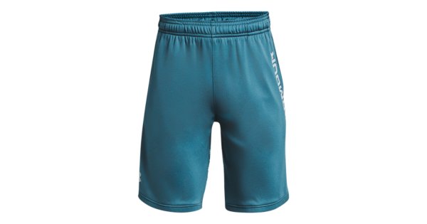 [UA]男童STUNT 運動短褲-優惠商品| 礦石藍-Under Armour 安德瑪