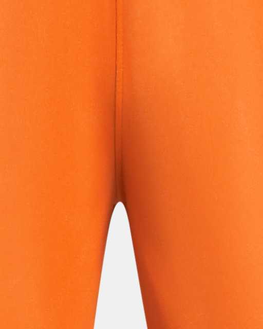 Men's Under Armour Loose Fit Athletic Workout Shorts Orange Size Medium