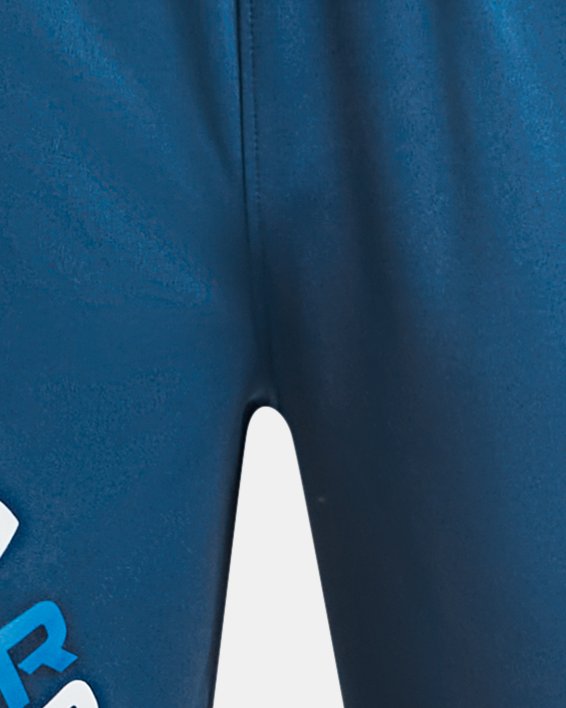 กางเกงขาสั้น UA Prototype 2.0 Logo สำหรับเด็กผู้ชาย in Blue image number 0
