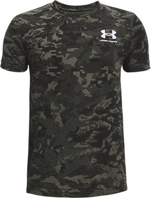 Boys' UA ABC Camo Short Sleeve image number 0