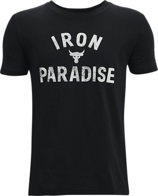 男童Project Rock Iron Paradise短袖T恤 image number 0