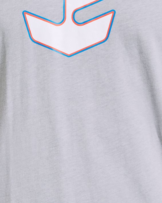Men's UA Embiid Logo T-Shirt in Gray image number 4