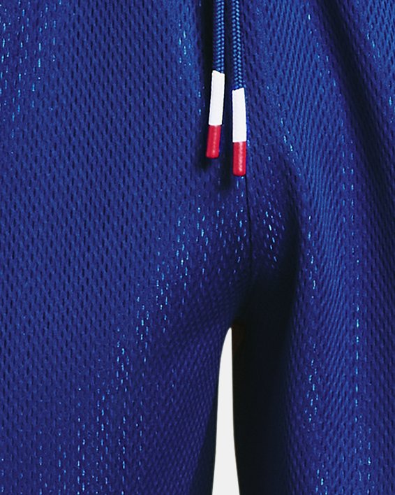 Men's UA Embiid Signature Shorts, Blue, pdpMainDesktop image number 4