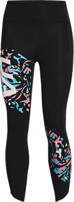 Women's UA Run Floral 7/8 Tights image number 7