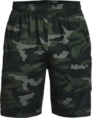 under armour men's train stretch camo shorts