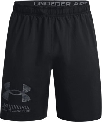 Men's UA Woven Graphic Shorts image number 5