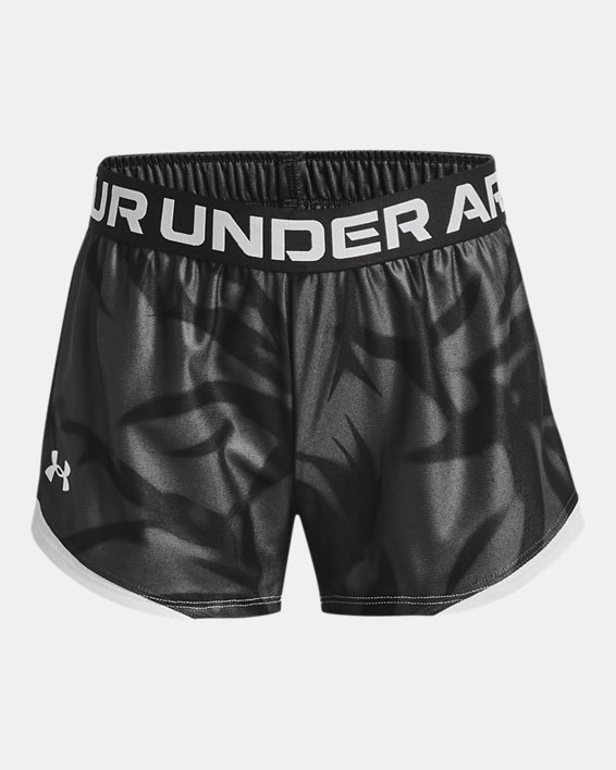 Under Armour Girls' UA Play Up 2.0 Printed Shorts. 1