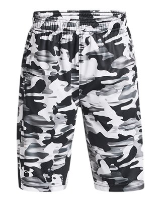 Boys' UA Velocity Printed Shorts Under Armour