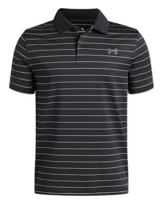 UA Performance Stripe Boys’ Polo from Under Armour - $29.97