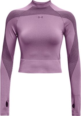 under armour long sleeve crop top