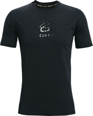 Men's Curry UNDRTD Splash T-Shirt image number 5