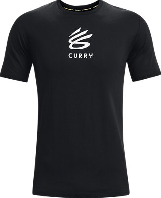 Men's Curry UNDRTD Splash T-Shirt image number 4