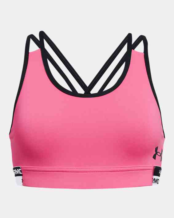 Big Kids - Fitted Fit Sport Bras in Pink