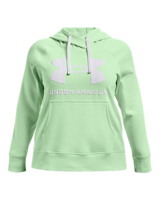Under Armour Womens Cotton Rival Fleece Logo Hoodie