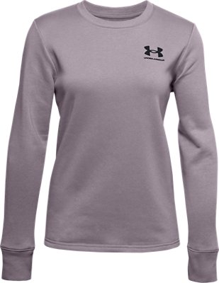 Women's UA Rival Fleece LC Crew image number 4