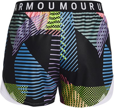 Women's UA Play Up 3.0 Geo Print Shorts image number 5