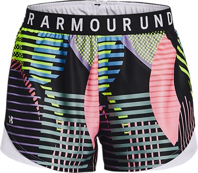 Women's UA Play Up 3.0 Geo Print Shorts image number 4