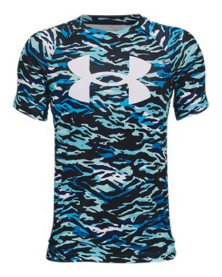 Short Sleeve Workout Shirts for Boys | Under Armour