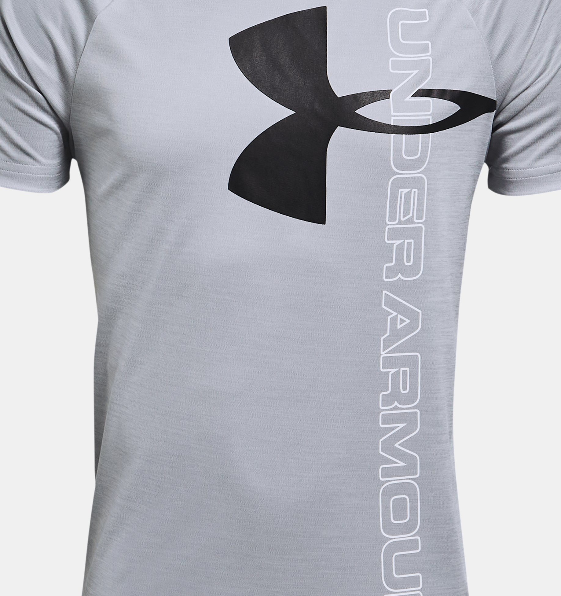 Momentum metgezel huisvrouw Boys' UA Tech™ Split Logo Hybrid Short Sleeve | Under Armour