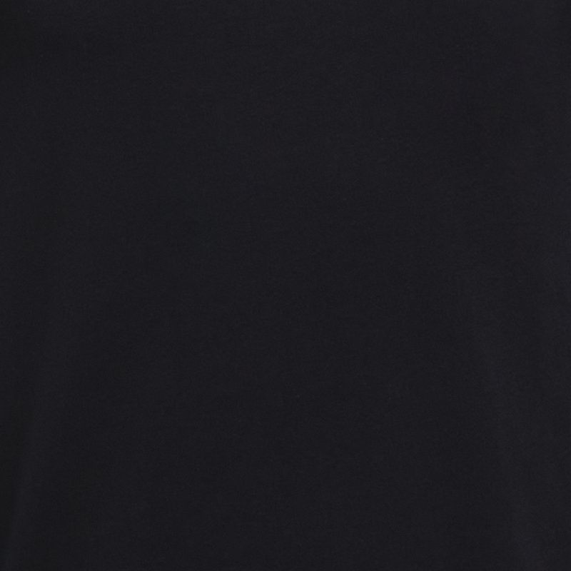 Camiseta de manga corta Under Armour Sportstyle Left Chest para niño Negro / Blanco YXS (122 - 127 cm)