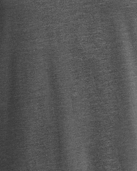 Boys' UA Left Chest Logo Short Sleeve, Gray, pdpMainDesktop image number 0