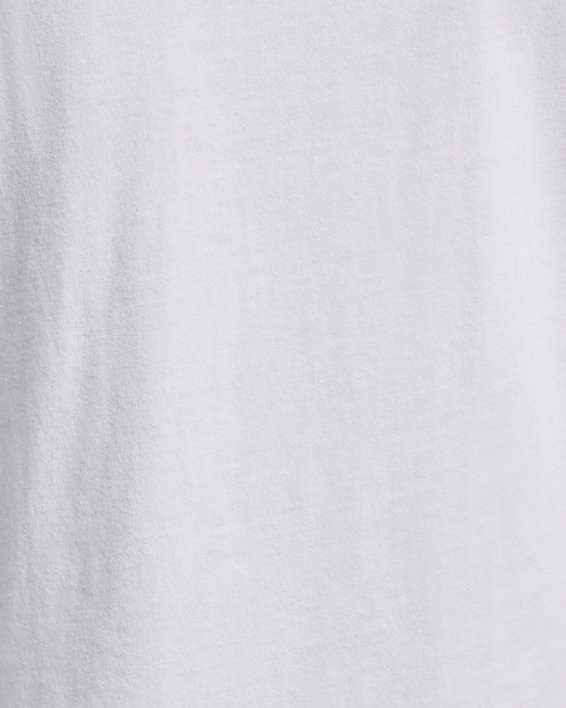 Maglia a manica corta UA Sportstyle Left Chest da ragazzo, White, pdpMainDesktop image number 1