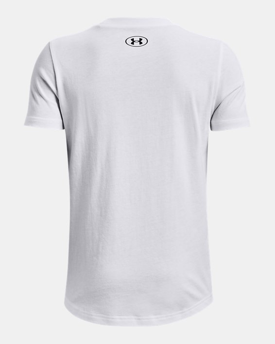 UA Sportstyle – Modèle à manches courtes avec logo à gauche de la poitrine pour pour garçons