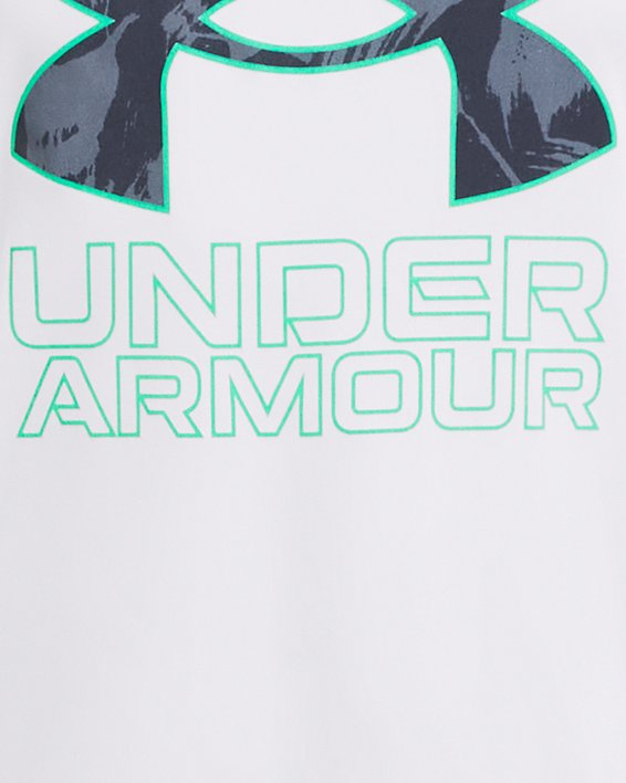Boys' UA Tech™ Hybrid Print Fill Short Sleeve