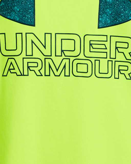 Under Armour Solid Yellow Active T-Shirt Size X-Small (Youth) - 46% off