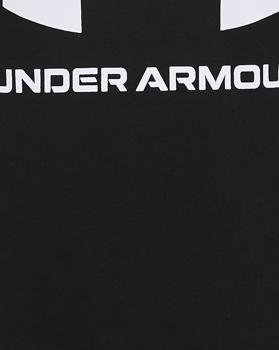 Jungen UA Sportstyle Shirt mit Logo, kurzärmlig, Black, pdpMainDesktop image number 0