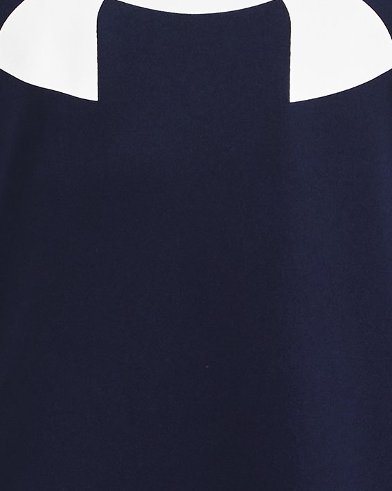 Boys' UA Tech™ Big Logo Short Sleeve, Blue, pdpMainDesktop image number 0