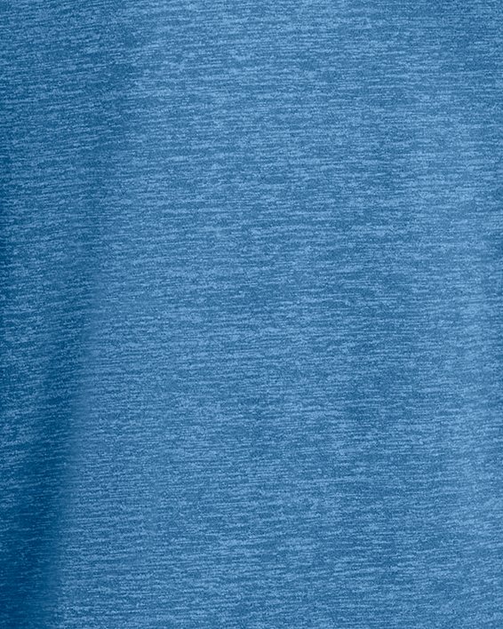 Jongensshirt UA Tech™ 2.0 met korte rits en lange mouwen, Blue, pdpMainDesktop image number 1