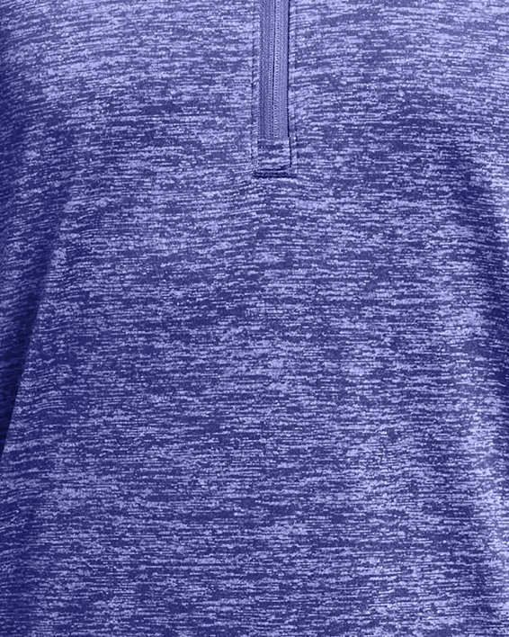 Chłopięca koszulka z zamkiem do połowy długości UA Tech™ 2.0, Purple, pdpMainDesktop image number 0