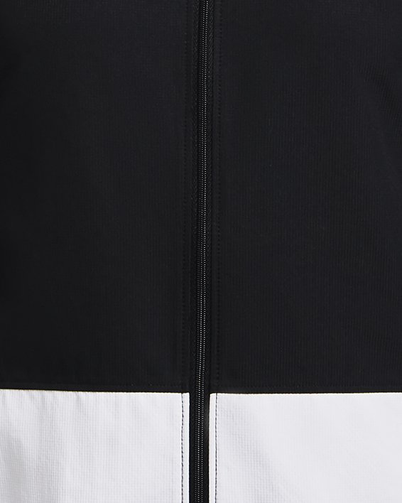Boys' UA Woven Track Jacket, Black, pdpMainDesktop image number 0