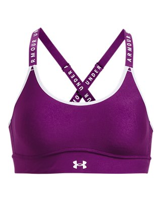 Women's UA Infinity Mid Covered Sports Bra Under Armour