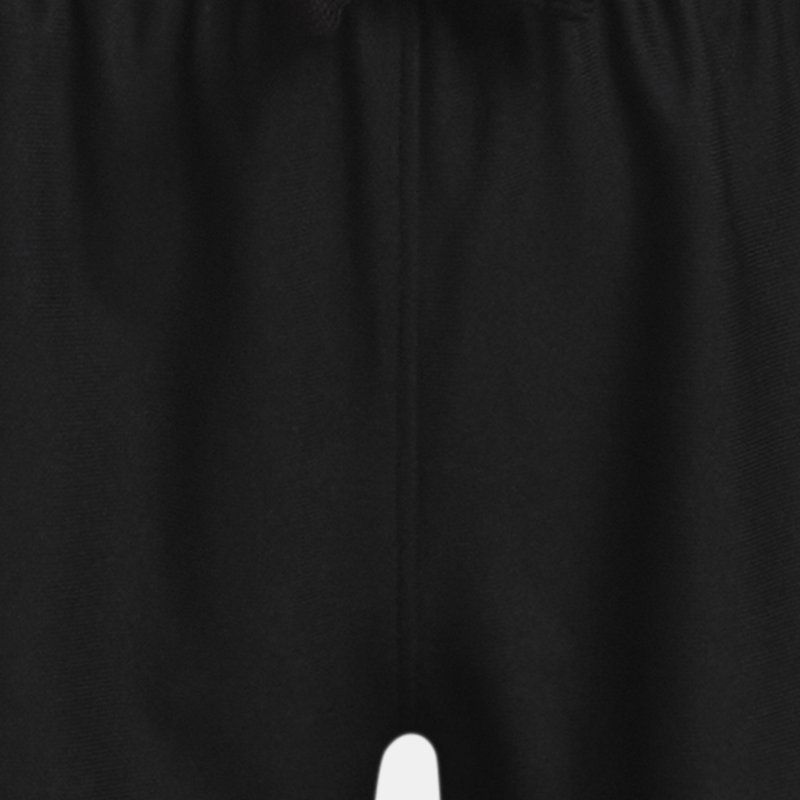 Pantalón corto Under Armour Play Up para niña Negro / Metalico Plata YXL (160 - 170 cm)
