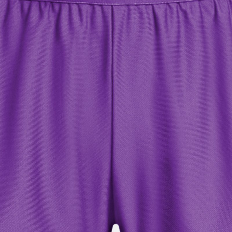 Girls' Under Armour Play Up Shorts Lavish / Salt Purple YLG (149 - 160 cm)