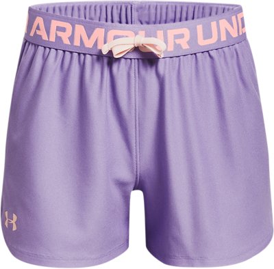 under armour purple shorts